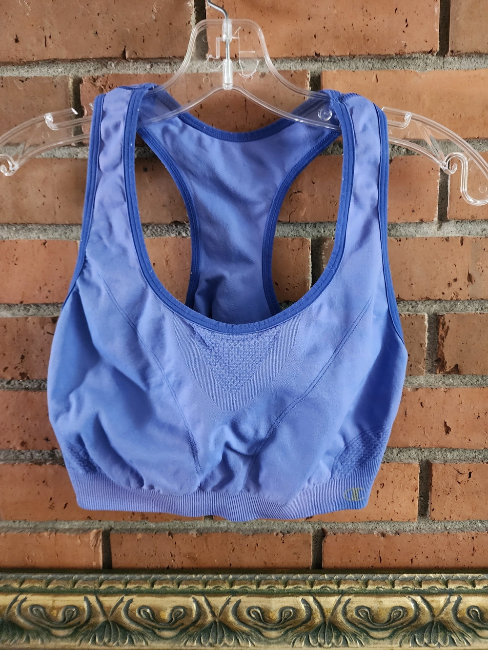 Champion Racerback Sports Bra - Periwinkle